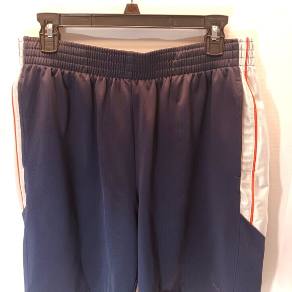 Reebok Shorts Mens L Blue Basketball Soccer Gym Athletic Running Training - Picture 4 of 7